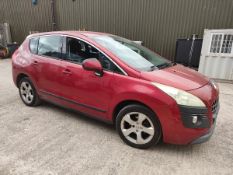 10/10 PEUGEOT 3008 SPORT HDI 1560cc 6 Spd Manual Diesel 5 Dr H/Back (Red, 145k) DU10GKY