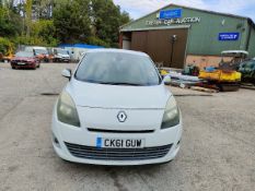12/61 RENAULT GRAND SCENIC DYNAMIQUE T- 1461cc 6 Spd Manual Diesel MPV (White, 152k) CK61GUW