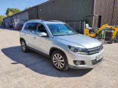 14/63 VOLKSWAGEN TIGUAN MATCH TDI BLUE TEC 1968cc 6 Spd Manual Diesel Estate (Silver, 129k) WD63VXE