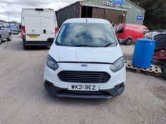 21/21 FORD TRANSIT COURIER TREND TDC 1499cc 6 Spd Manual Diesel Panel Van (White, 9k) WK21BCZ