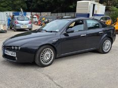 07/57 ALFA ROMEO 159 LUSSO JTDM 20V A 2387cc 6 Spd Auto Diesel 4 Dr Saloon (Black, 166k) WR57UGB