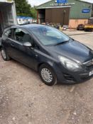 14/14 VAUXHALL CORSA S ECOFLEX 998cc 5 Spd Manual Petrol 3 Dr H/Back (Grey, 76k) DK14RYX