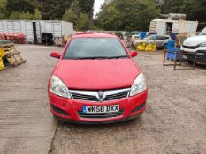 09/58 VAUXHALL ASTRA CDTI 100 1686cc 5 Spd Manual Diesel Estate (Red, 110k) WK58DXX