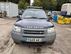 2001 LAND ROVER FREELANDER TD4 ES AUTO 1951cc 4 Spd Auto Diesel Estate (Blue, 73k) Y549AKJ