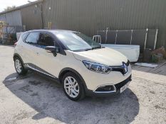 14/14 RENAULT CAPTURD-QUE M-NAV ENERGY 1461cc 5 Spd Manual Diesel 5 Dr H/Back (Cream/Black, 79k) HN1