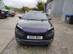 15/15 CITROEN C4 CACTUS FLAIR PURETECH 1200cc 5 Spd Manual Petrol 5 Dr H/Back (Mauve/Purple, 90k) BG