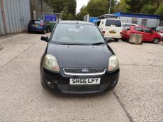 06/56 FORD FIESTA GHIA TDCI 1399cc 5 Spd Manual Diesel 5 Dr H/Back (Black, 71k) SH56LFY