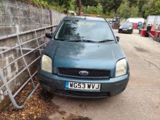 04/53 FORD FUSION 2 SEMI AUTO 1388cc 5 Spd Semi Auto Petrol 5 Dr H/Back (Green, 42k) WG53WVJ