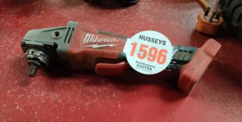 CORDLESS MILWAUKEE GRINDER *** No Vat On Hammer -