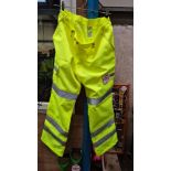 HI VIZ TROUSERS 38" *** No Vat On Hammer - Auction