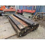 24 SLEEPERS APPROX 8 FOOT