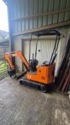 JPS 1.2 TON MINI DIGGER UNUSED C.W BUCJET YEAR 202
