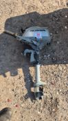HONDA OUTBOARD *** No Vat On Hammer - Auctioneers
