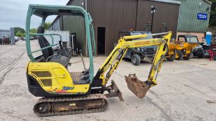 YANMAR SV17 MINI DIGGER 2009 C.W 2 BUCKETS 4000HRS