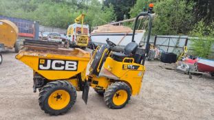 JCB 1T-2 HIGH TIP DUMPER 2021 71 REG 1550HRS C.W V