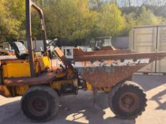 THWAITES 3 TON STRAIGHT TIP DUMPER *** No Vat On H