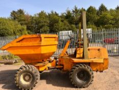 BENFORD 3 TON SWIVEL SKIP DUMPER WITH DEUTZ ENGINE