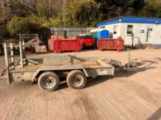 INDESPENSION 3.5 TON TWIN AXLE PLANT TRAILER