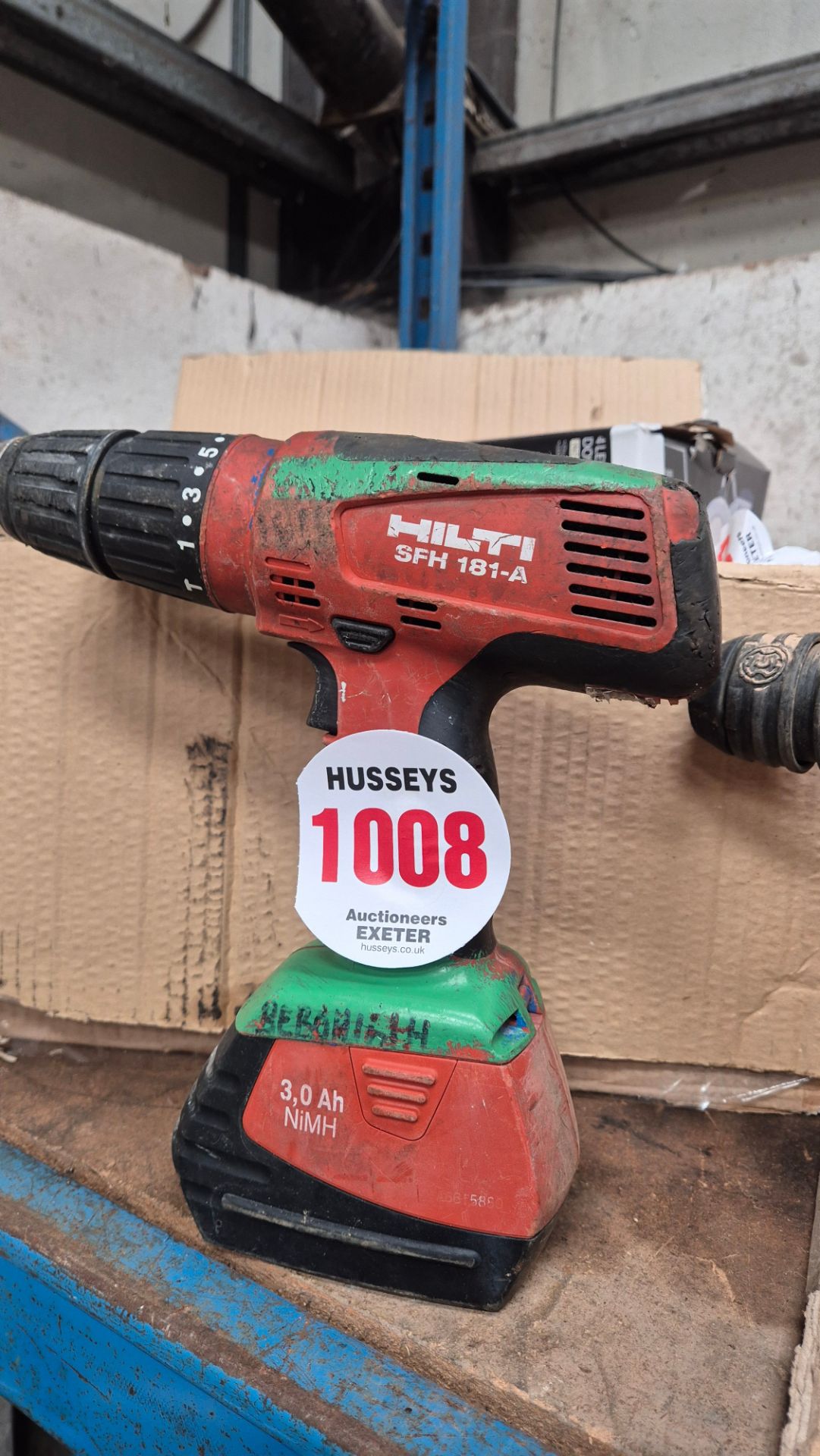 CORDLESS HILTI DRILL WITH BATTERY *** No Vat On Ha