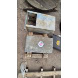 2 WATER TROUGH SERVICE TANKS
