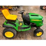 JOHN DEERE L120 GARDEN TRACTOR *** No Vat On Hamme