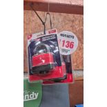 2 PADLOCKS