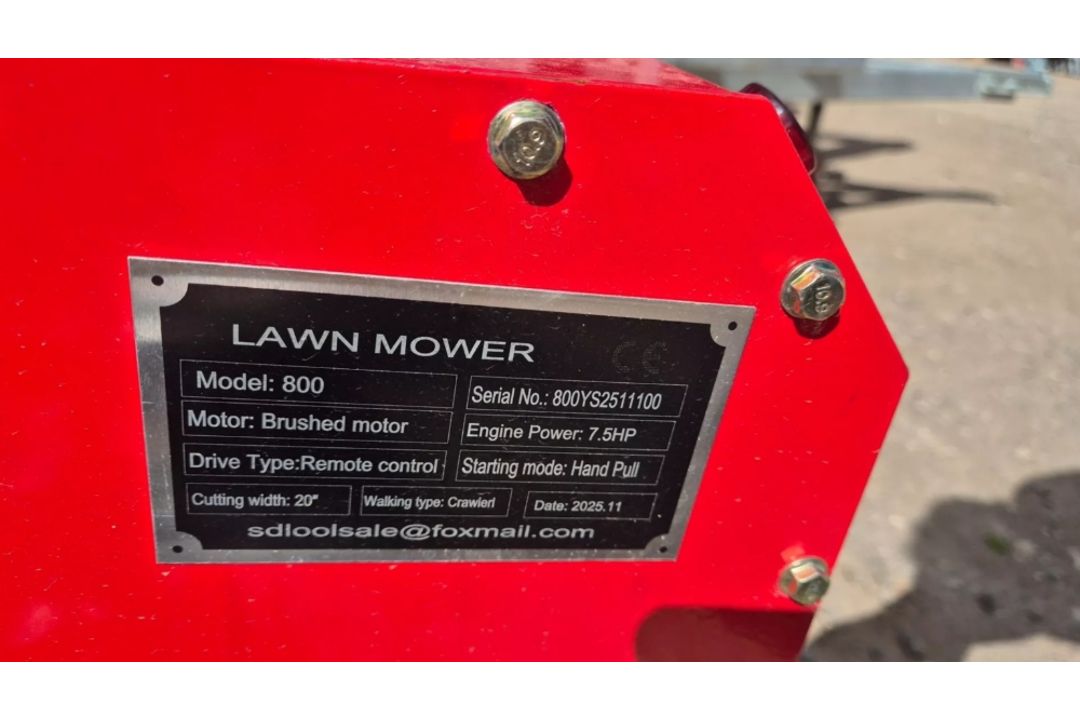 TRACKED REMOTE CONTROL BANK MOWER WITH REMOTE CONT - Image 6 of 6