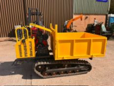 UNUSED 1.5 TON DIESEL TRACKED CARRIER WITH 3 FORWA