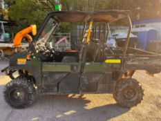 KAWASAKI PRO DXT MULE DIESEL 4X4 6 SEATER WITH ELE