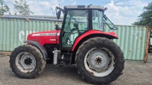MASSEY FERGUSON 5460 4WD TRACTOR 54N PLATE SHOWING