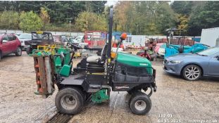 RANSOMES PARKWAY 3 TRIPLE MOWER 2015 SHOWING 837HR