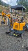 CAPTOK CK15 PETROL MINI DIGGER UNUSED ***LOCATED