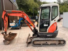 KUBOTA U25-3 DIGGER C.W QUICK HITCH & 3 BUCKETS 3996HRS KEY RTD