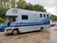 1996 IVECO-FORD NEW CARGO 5861cc Diesel Horse Box (Silver), N321FOR