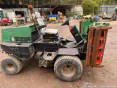 RANSOMES TRIPLE MOWER C.W KUBOTA DIESEL ENGINE RDC