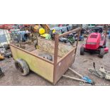 SINGLE AXLE TRAILER