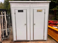 CAPTOK DOUBLE TOILET BLOCK UNUSED