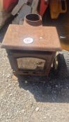 WOOD BURNER *** No Vat On Hammer - Auctioneers Ma