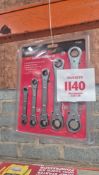 RATCHET SPANNER SET