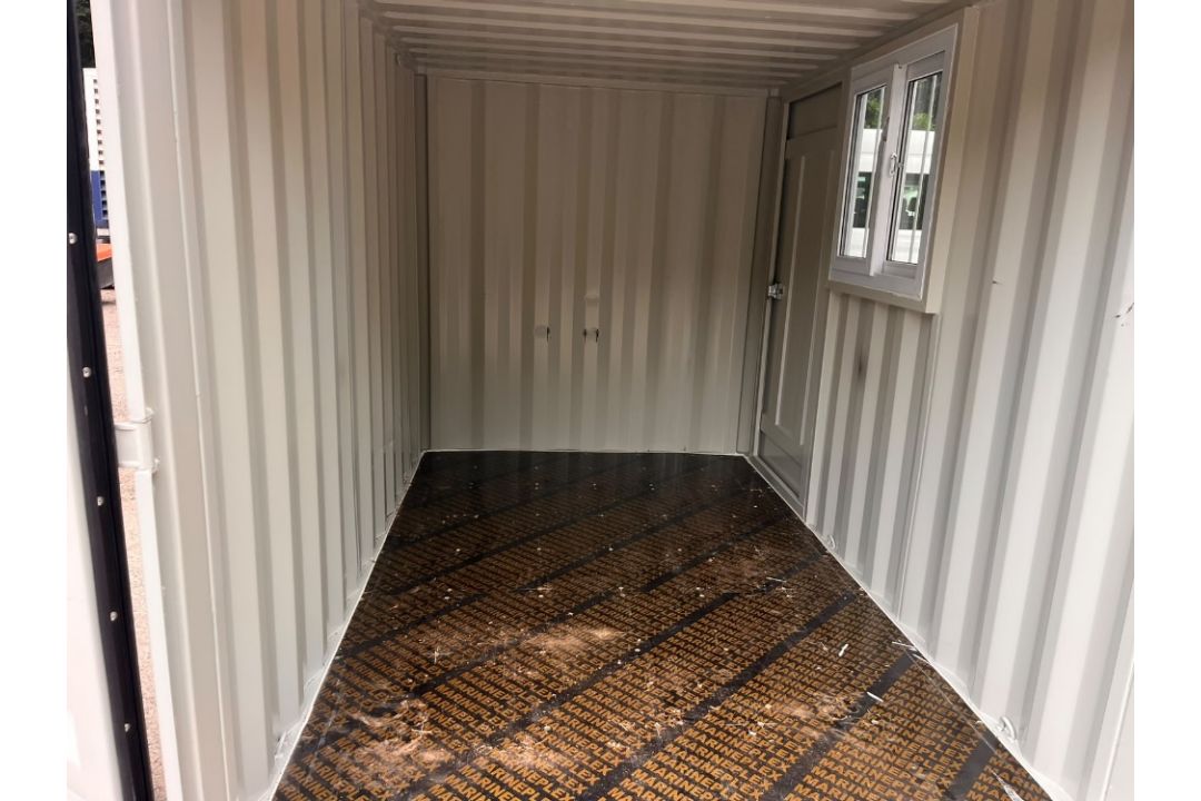 11FT STORAGE CONTAINER/SITE OFFICE UNUSED C.W PEDE - Image 4 of 8