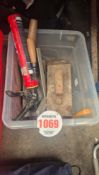 BOX OF TOOLS *** No Vat On Hammer - Auctioneers Ma