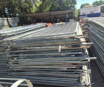 APPROX 50 HERAS FENCE PANELS ***DIRECT FROM GAP***