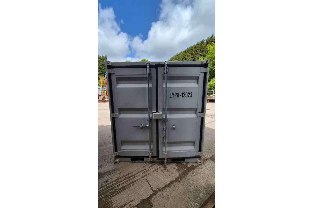 8FT OFFICE CONTAINER/ STORE UNUSED C.W SIDE DOOR, - Image 6 of 7