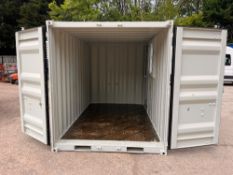 11FT STORAGE CONTAINER/SITE OFFICE UNUSED C.W PEDE