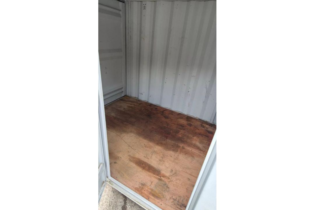 8FT OFFICE CONTAINER/ STORE UNUSED C.W SIDE DOOR, - Image 4 of 7