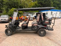 UNUSED OFF ROAD 6 SEATER ELECTRIC GOLF CART
