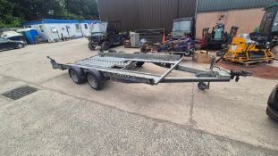 IFOR WILLIAMS CAR TRANSPORTER TRAILER *** No Vat O