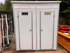 CAPTOK DOUBLE TOILET BLOCK UNUSED