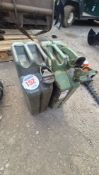 2 JERRY CANS