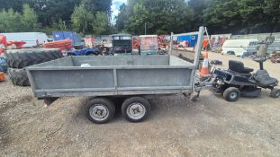 TWIN AXLE TRAILER *** No Vat On Hammer - Auctionee